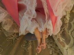 ROSE FLOWER MAIDEN LEG